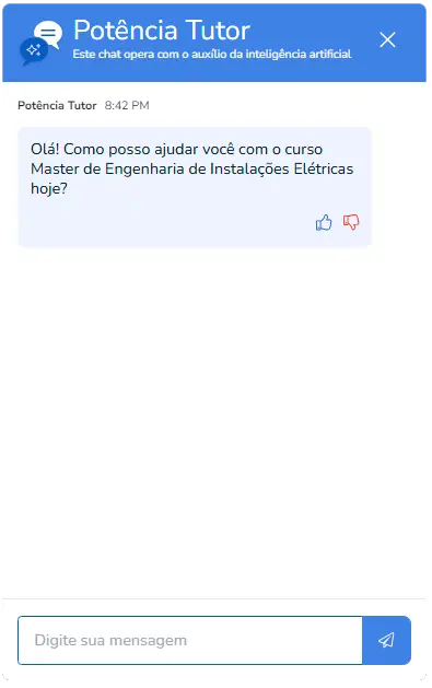 Agente tira-dúvidas treinado com Inteligência Artificial