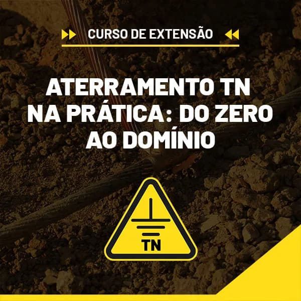 Capa do curso Aterramento TN na Prática