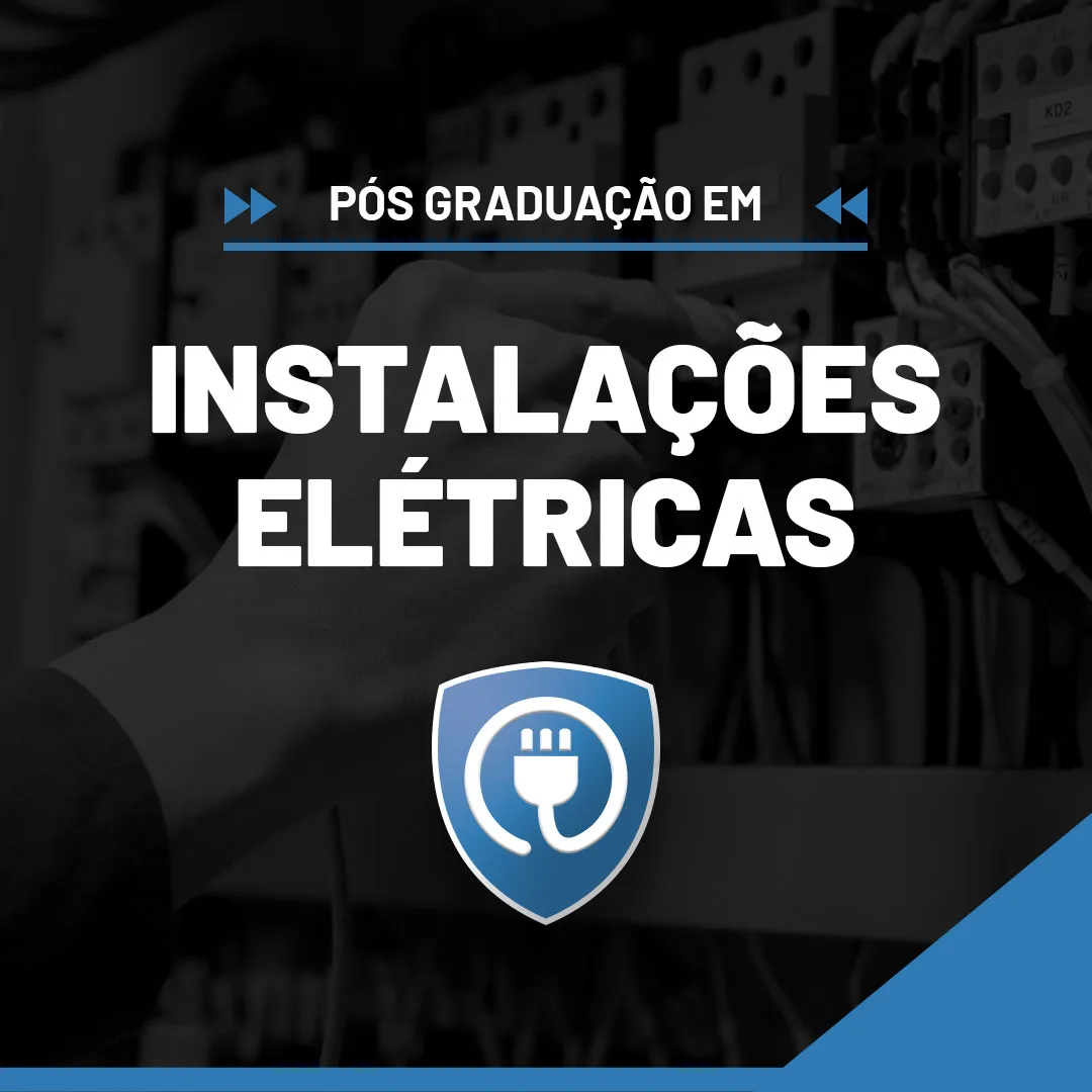 Capa da Pós em Instalações Elétricas